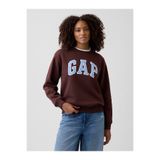 GAP Kadın Kahverengi Logo Sweatshirt