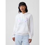 Gap Kadın Kırık Beyaz Gap Logo Havlu Kumaş Sweatshirt