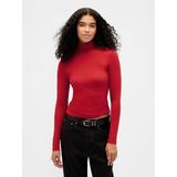 Gap Kadın Kırmızı Featherweight Turtleneck T-Shirt - XL