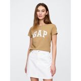 GAP Kadın Koyu Bej 2'li Gap Logo Kısa Kollu T-Shirt Seti