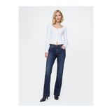 GAP Kadın Koyu Mavi Low Rise Bootcut Jean Pantolon