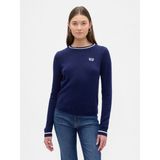 Gap Kadın Lacivert Cashsoft Gap Logo Varsity Kazak