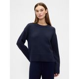 Gap Kadın Lacivert Cashsoft Relaxed Crewneck Kazak - M