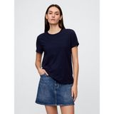 GAP Kadın Lacivert Favorite Bisiklet Yaka T-Shirt