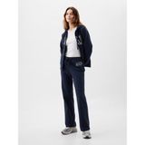 Gap Kadın Lacivert Gap Logo Bootcut Fleece Eşofman Altı - 2XL