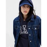 Gap Kadın Lacivert Gap Logo Fleece Sweatshirt - 2XL