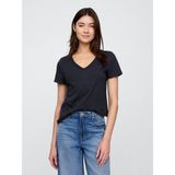 Gap Kadın Lacivert V Yaka T-Shirt - M