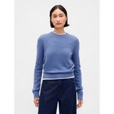 Gap Kadın Mavi Cashsoft Bisiklet Yaka Kazak - XS