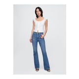 GAP Kadın Mavi High Rise '70s Flare Jean Pantolon