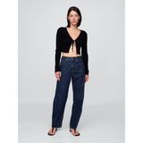 Gap Kadın Mavi High Rise Barrel Jean Pantolon - 24REG