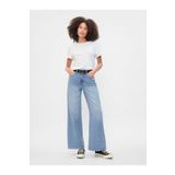 GAP Kadın Mavi High Rise Wide Leg Jean Pantolon