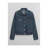 Gap Kadın Mavi Icon Denim Washwell™ Ceket