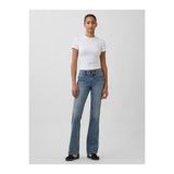 GAP Kadın Mavi Low Rise Long & Lean Jean Pantolon