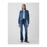 GAP Kadın Mavi Mid Rise Universal Baby Boot Jean Pantolon