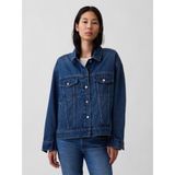 Gap Kadın Mavi Oversized Icon Denim Ceket - M - L