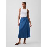 Gap Kadın Mavi Pull-On Maxi Etek - XL