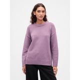 Gap Kadın Mor 100% Pamuk Oversize Kazak - XS