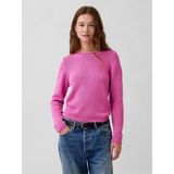 Gap Kadın Pembe 100% Pamuk Rollneck Kazak - XS