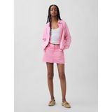 Gap Kadın Pembe Ultrasoft Denim Mini Etek - 29
