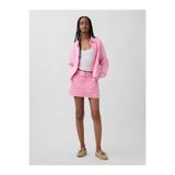 GAP Kadın Pembe UltraSoft Denim Mini Etek