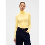 Gap Kadın Sarı Featherweight Turtleneck T-Shirt - M