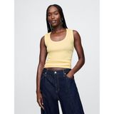 Gap Kadın Sarı Fitilli Halter Yaka Atlet - XL