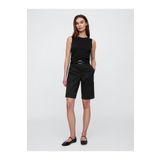 GAP Kadın Siyah 9" Downtown Bermuda Şortlar