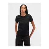 GAP Kadın Siyah Favorite Bisiklet Yaka T-Shirt