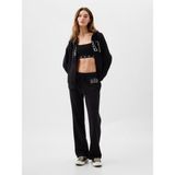 Gap Kadın Siyah Gap Logo Bootcut Fleece Eşofman Altı - XL