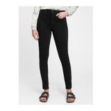 GAP Kadın Siyah High Rise True Skinny Washwell™: Jean Pantolon