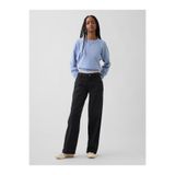 GAP Kadın Siyah Low Rise '90s Loose Khaki Pantolon