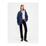 GAP Kadın Siyah Low Rise Kadife '90s Slim Pantolon