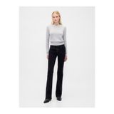 GAP Kadın Siyah Low Rise Long & Lean Lace-Up Jean Pantolon