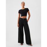 Gap Kadın Siyah Mid Rise UltraSoft Baggy Jean Pantolon - 28/SHT