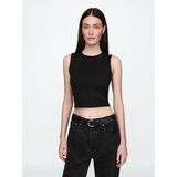 Gap Kadın Siyah Örme Jersey Atlet - XL