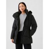 Gap Kadın Siyah PrimaLoft® P.U.R.E.™ Big Puff Şişme Mont - XL