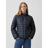 Gap Kadın Siyah Relaxed Puffer Şişme Mont - XL