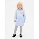 Gap Kız Bebek Açık Mavi Baby & Toddler Fair Isle Elbise Kazak - 12 - 18 Ay