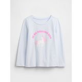 Gap Kız Bebek Açık Mavi Gap Grafik T-Shirt - 18 - 24 Ay