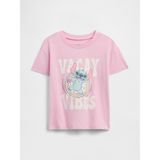 Gap Kız Bebek Açık Pembe Disney Grafik Baskılı T-Shirt - 2 Yaş