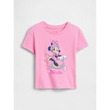 Gap Kız Bebek Açık Pembe Grafik Baskılı T-Shirt - 3 Yaş