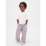 Gap Kız Bebek Açık Pembe Pull-On Baggy Wide-Leg Jean Pantolon - 3 Yaş