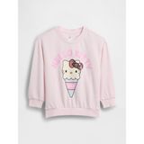 Gap Kız Bebek Açık Pembe Vintagesoft Hello Kitty Sweatshirt - 2 Yaş