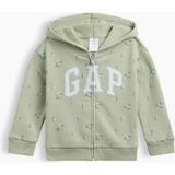 Gap Kız Bebek Açık Yeşil Relaxed Baskılı Logo Sweatshirt - 12 - 18 Ay