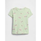 Gap Kız Bebek Açık Yeşil Ribana T-Shirt - 2 Yaş