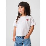 Gap Kız Bebek Beyaz Brannan Bear Gap Logo T-Shirt - 2 Yaş