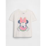 Gap Kız Bebek Beyaz Disney Grafik Baskılı T-Shirt - 2 Yaş