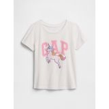 Gap Kız Bebek Beyaz Logo T-Shirt - 18 - 24 Ay