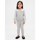 Gap Kız Bebek Gri Cashsoft Fitilli Tayt - 18 - 24 Ay