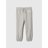 Gap Kız Bebek Gri Gap Logo Kalp Desenli Pull-On Jogger Fleece Eşofman Altı - 4 Yaş